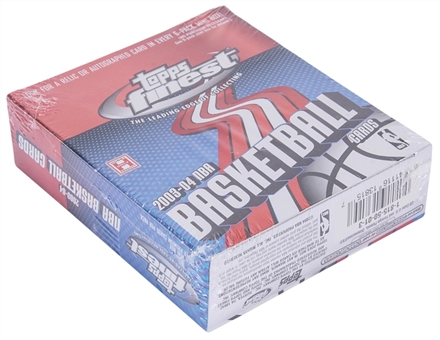 2003-04 Topps Finest Basketball Factory Sealed Mini Hobby Box – Possible LeBron James Rookie Cards!